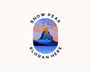 Mountain Summit Landscape logo