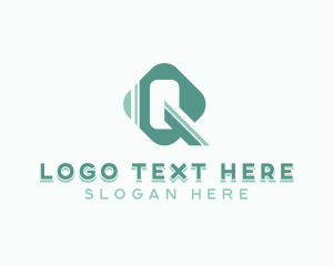 Cyber Programmer Letter Q logo