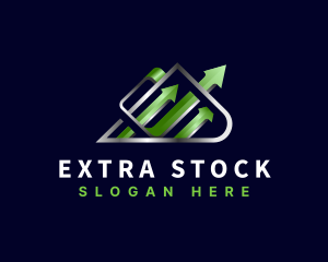 Arrow Stock Market Trading logo design