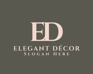 Cosmetics Elegant Beauty logo design