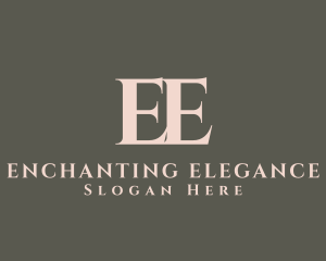 Cosmetics Elegant Beauty logo design