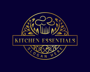 Chef Kitchen Restaurant logo design