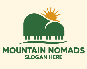 Piano Mountain View logo design