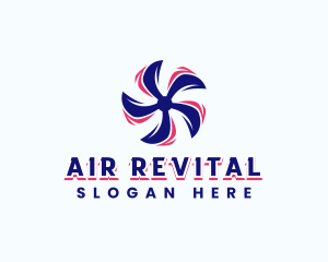 Industrial Fan Blade logo design