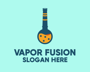 Factory Liquid Flask logo design