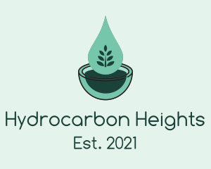 Natural Oil Droplet, logo