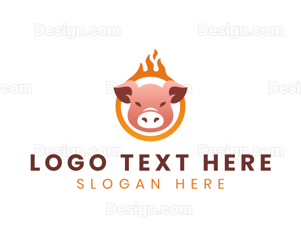 Burning Pig Cuisine Logo