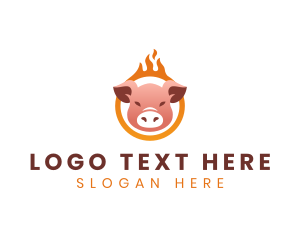 Burning Pig Cuisine logo