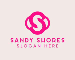 Pink Boutique Letter S  logo design