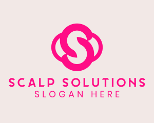 Pink Boutique Letter S  logo design