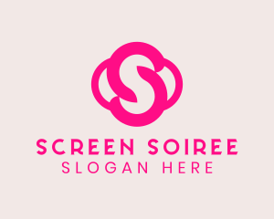 Pink Boutique Letter S  logo design