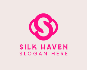 Pink Boutique Letter S  logo design