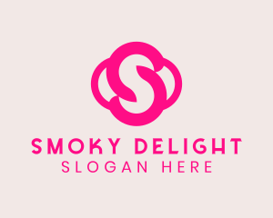 Pink Boutique Letter S  logo design