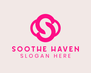 Pink Boutique Letter S  logo design