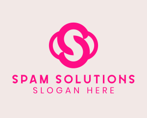 Pink Boutique Letter S  logo design