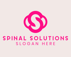 Pink Boutique Letter S  logo design