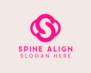 Pink Boutique Letter S  logo design