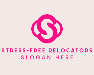 Pink Boutique Letter S  logo design