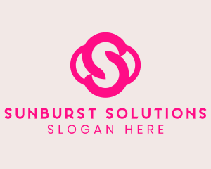 Pink Boutique Letter S  logo design