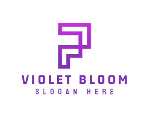 Violet Digital P logo