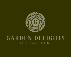 Herbal Garden Leaf logo design