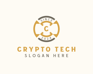 Cryptocurrency Digital Fintech logo