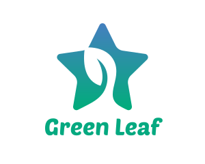 Eco Star Leaf logo