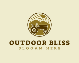 Agriculture Tractor Vehicle logo design