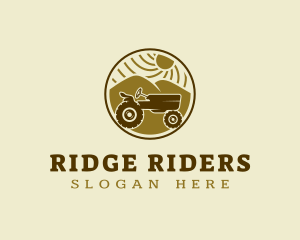 Agriculture Tractor Vehicle logo design