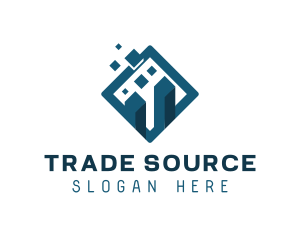 Finance Trading Graph logo design