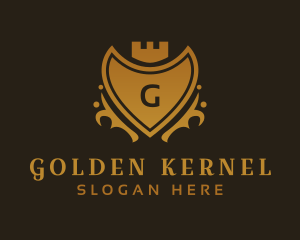 Golden Shield Enterprise logo design