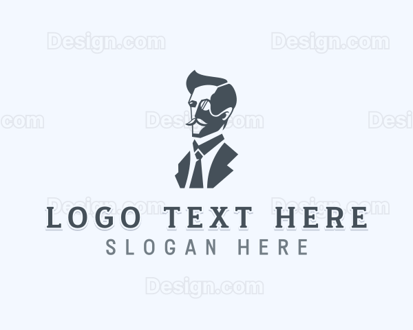 Gentleman Tailoring Fashion Logo