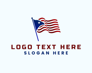 American Flag Eagle logo