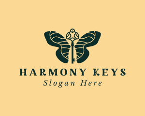 Boutique Key Wings logo design