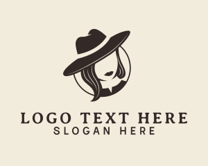 Fashion Woman Hat logo