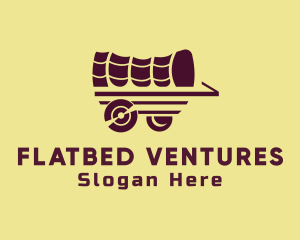 Wooden Wagon Carriage logo design