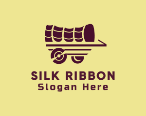 Wooden Wagon Carriage logo design