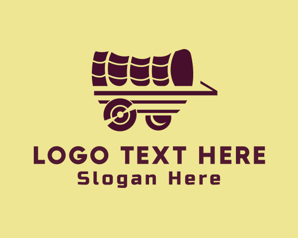 Wagon logo example 1