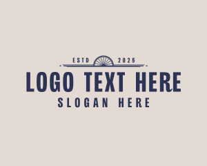 Retro Art Deco logo