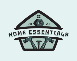 Home Construction Tools logo design