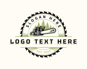 Industrial Chainsaw  Woodwork logo