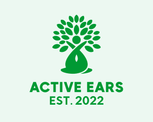 Environmental Activism Tree logo design