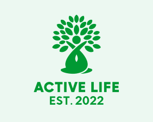 Environmental Activism Tree logo design