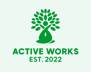 Environmental Activism Tree logo design