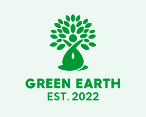 Environmental Activism Tree logo design