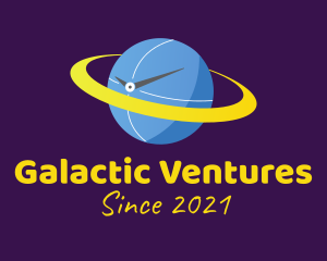 Planet Space Time logo design