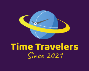 Planet Space Time logo design