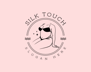 Plus Size Swimsuit logo design