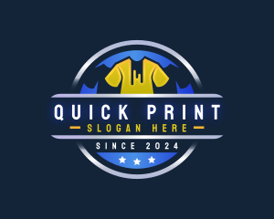 Tshirt Clothing Printing logo design