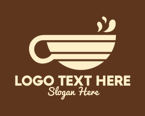 Coffee Cup Drink logo